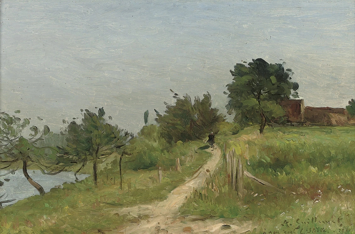 Sentiero in riva al lago